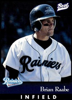 1997 Best Tacoma Rainiers #22 Brian Raabe Front