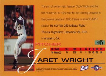 1997 Best - Best All-Stars #4 Jaret Wright Back