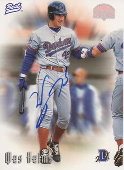 1997 Best - Autographs Prospect Series #NNO Wes Helms Front