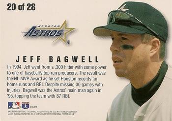 1996 Fleer - Team Leaders #20 Jeff Bagwell Back