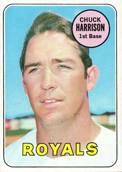 1969 Topps #116 Chuck Harrison Front