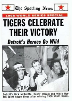 1969 Topps #169 World Series - Tigers Celebrate Their Victory Front
