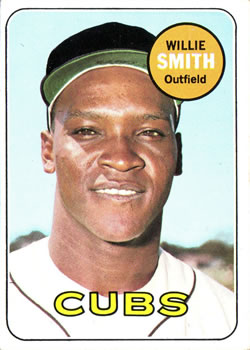 1969 Topps #198 Willie Smith Front