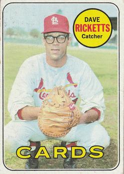 1969 Topps #232 Dave Ricketts Front