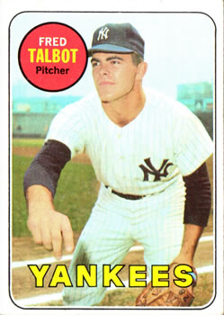 1969 Topps #332 Fred Talbot Front