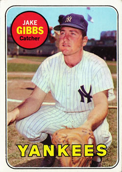 1969 Topps #401 Jake Gibbs Front