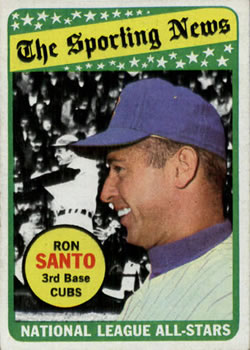 1969 Topps #420 Ron Santo Front