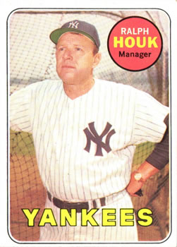 1969 Topps #447 Ralph Houk Front