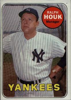 1969 Topps #447 Ralph Houk Front