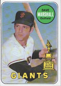 1969 Topps #464 Dave Marshall Front
