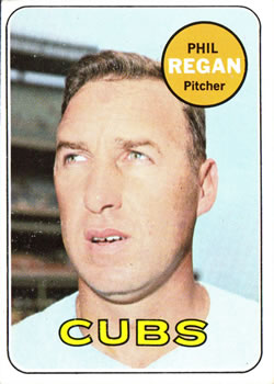 1969 Topps #535 Phil Regan Front