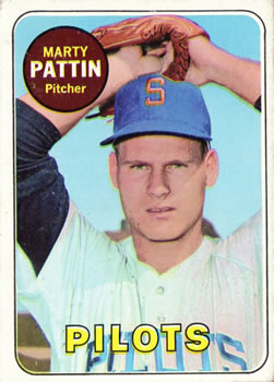 1969 Topps #563 Marty Pattin Front