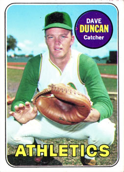 1969 Topps #68 Dave Duncan Front