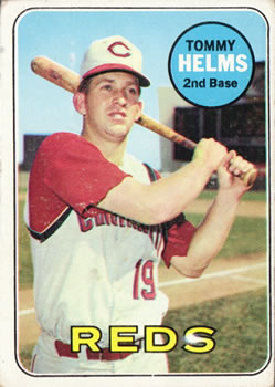 1969 Topps #70 Tommy Helms Front