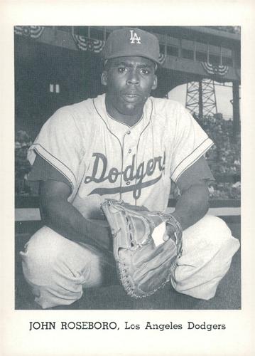 1965 Jay Publishing Los Angeles Dodgers Set B #NNO John Roseboro Front