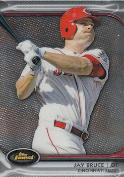 2012 Finest #4 Jay Bruce Front