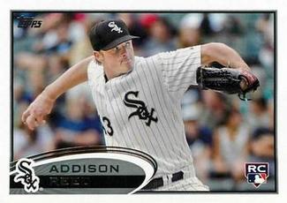2012 Topps Mini #183 Addison Reed Front