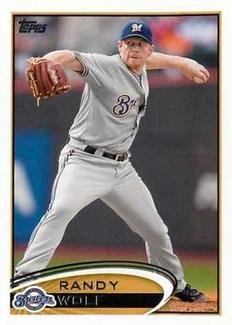 2012 Topps Mini #545 Randy Wolf Front