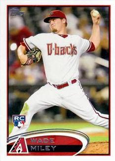 2012 Topps Mini #558 Wade Miley Front