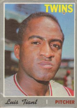 1970 Topps #231 Luis Tiant Front