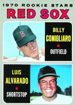 1970 Topps #317 Red Sox 1970 Rookie Stars (Billy Conigliaro / Luis Alvarado) Front