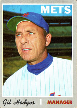 1970 Topps #394 Gil Hodges Front
