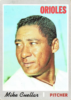 1970 Topps #590 Mike Cuellar Front