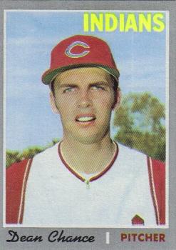 1970 Topps #625 Dean Chance Front