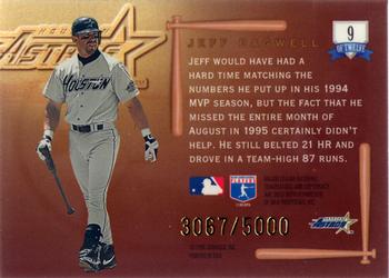 1996 Leaf - Picture Perfect #9 Jeff Bagwell Back