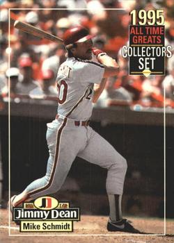 1995 Jimmy Dean All-Time Greats #NNO Mike Schmidt Front