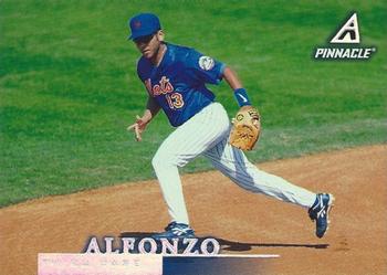 1998 Pinnacle - Home Stats #90 Edgardo Alfonzo Front