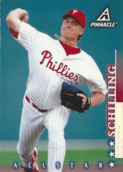 1998 Pinnacle - Away Stats #4 Curt Schilling Front