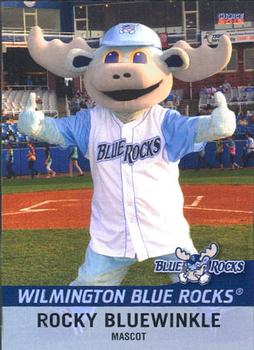 2012 Choice Wilmington Blue Rocks #33 Rocky Bluewinkle Front