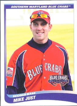 2009 Choice Southern Maryland Blue Crabs #12 Mike Just Front