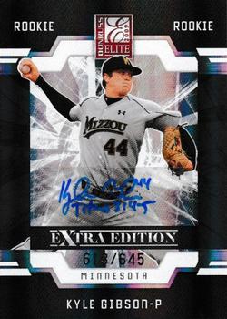 2009 Donruss Elite Extra Edition #82 Kyle Gibson Front