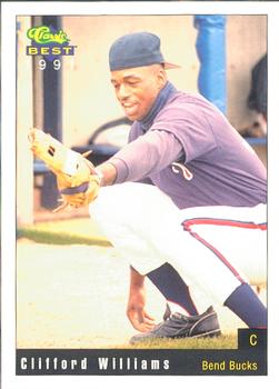 1991 Classic Best Bend Bucks #17 Clifford Williams Front