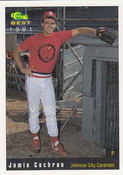 1991 Classic Best Johnson City Cardinals #17 Jamie Cochran Front