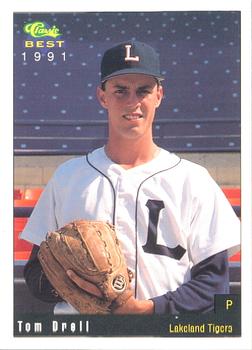 1991 Classic Best Lakeland Tigers #2 Tom Drell Front