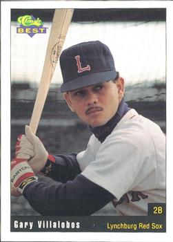 1991 Classic Best Lynchburg Red Sox #19 Gary Villalobos Front