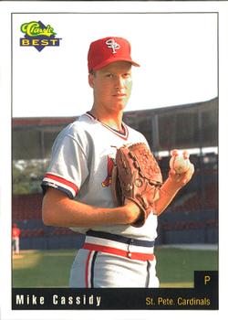 1991 Classic Best St. Petersburg Cardinals #2 Mike Cassidy Front