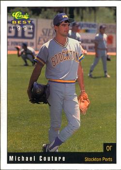 1991 Classic Best Stockton Ports #15 Michael Couture Front
