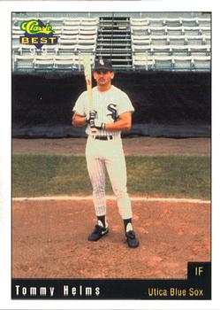 1991 Classic Best Utica Blue Sox #17 Tommy Helms Front