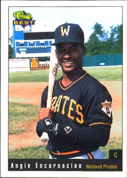 1991 Classic Best Welland Pirates #10 Angelo Encarnacion Front