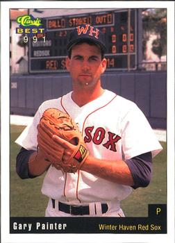 1991 Classic Best Winter Haven Red Sox #6 Gary Painter Front