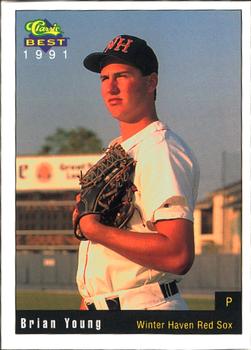 1991 Classic Best Winter Haven Red Sox #10 Brian Young Front