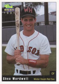 1991 Classic Best Winter Haven Red Sox #25 Shea Wardwell Front