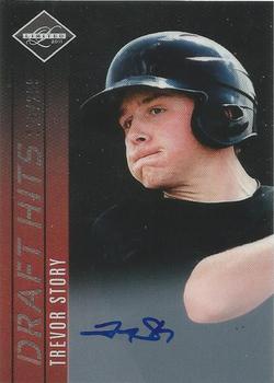 2011 Panini Limited - Draft Hits Signatures #18 Trevor Story Front