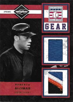 2011 Panini Limited - Hall of Fame Gear Prime #11 Roberto Alomar Front