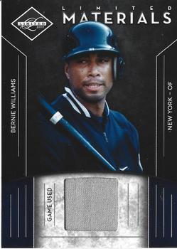 2011 Panini Limited - Materials #5 Bernie Williams Front