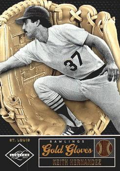 2011 Panini Limited - Rawlings Gold Gloves #6 Keith Hernandez Front